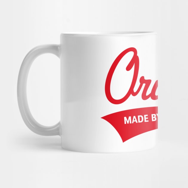 Original – Made By Mom And Dad (Birth / Baby / Red) by MrFaulbaum